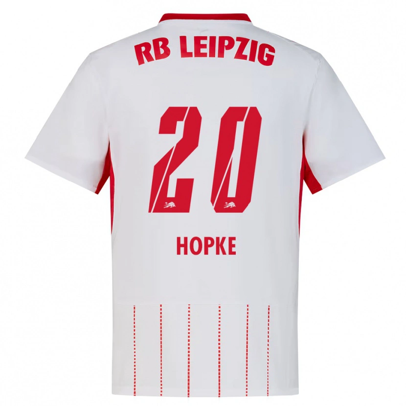 Danxen Kvinnor Hannes Hopke #20 Röd Vit Gul Hemmatröja Matchtröjor 2026/27 Tröjor T-Tröja