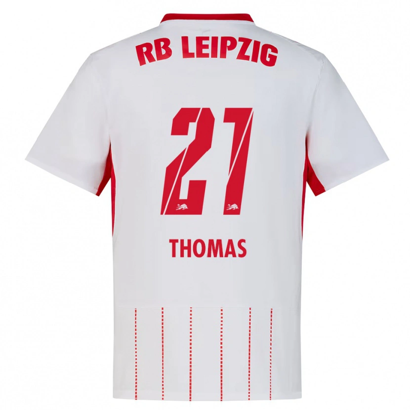Danxen Kvinnor Ayodele Thomas #21 Röd Vit Gul Hemmatröja Matchtröjor 2026/27 Tröjor T-Tröja