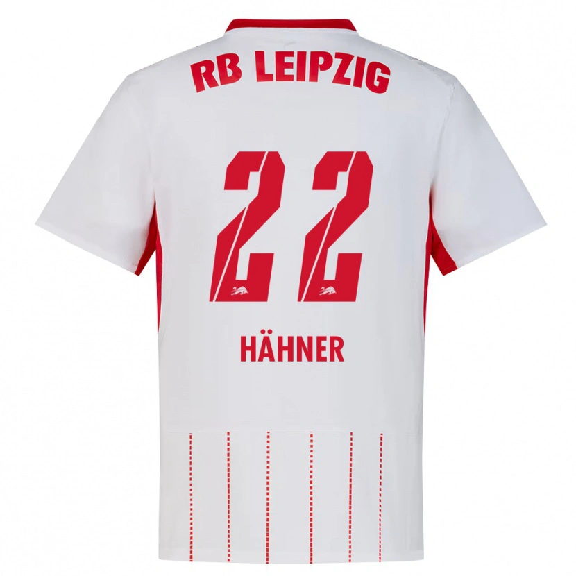 Danxen Kvinnor Elian Hähner #22 Röd Vit Gul Hemmatröja Matchtröjor 2026/27 Tröjor T-Tröja