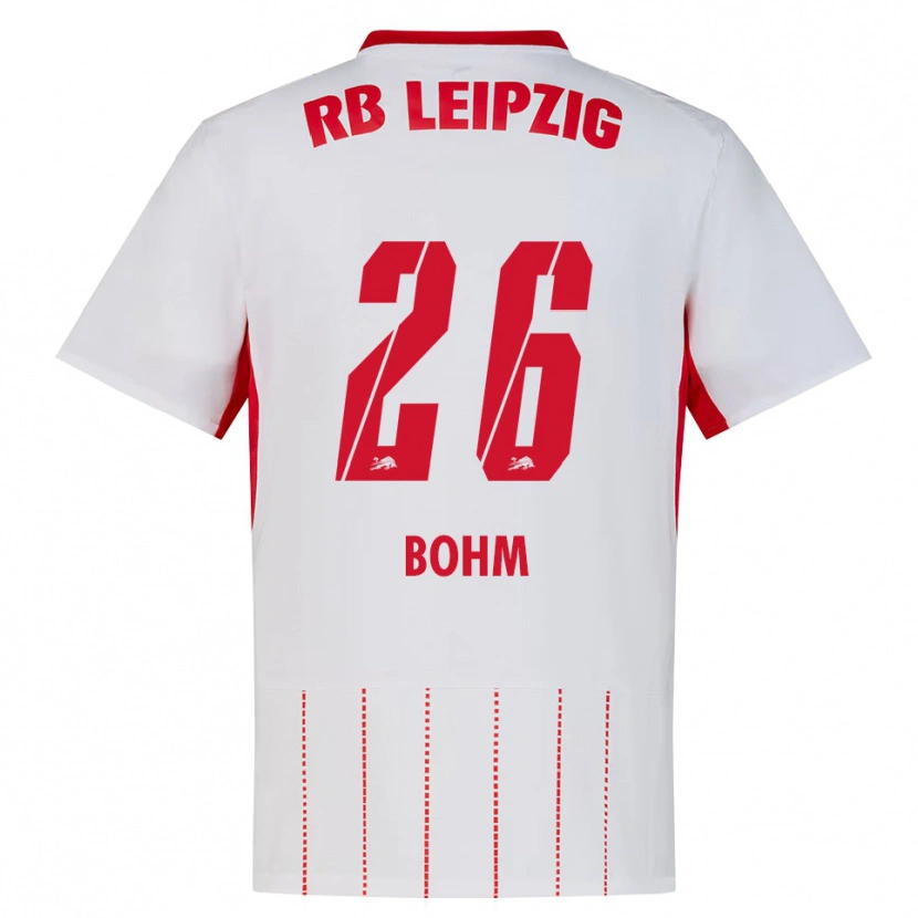 Danxen Kvinnor Pepe Böhm #26 Röd Vit Gul Hemmatröja Matchtröjor 2026/27 Tröjor T-Tröja