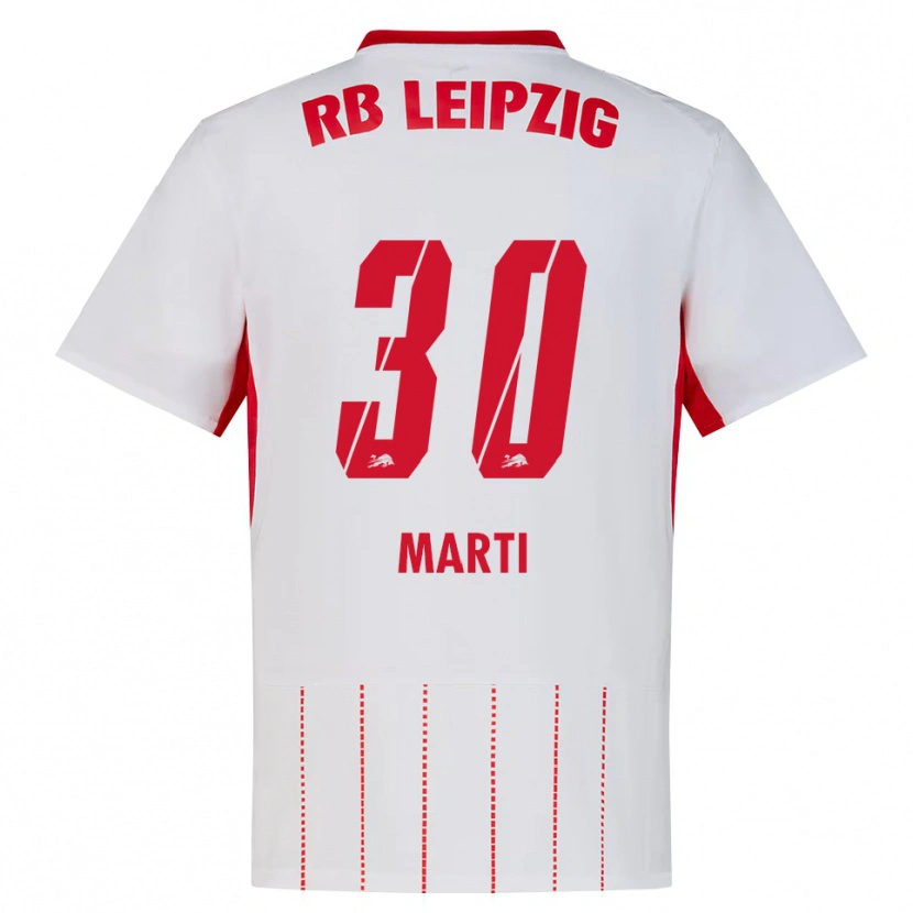 Danxen Kvinnor Lara Marti #30 Röd Vit Gul Hemmatröja Matchtröjor 2026/27 Tröjor T-Tröja