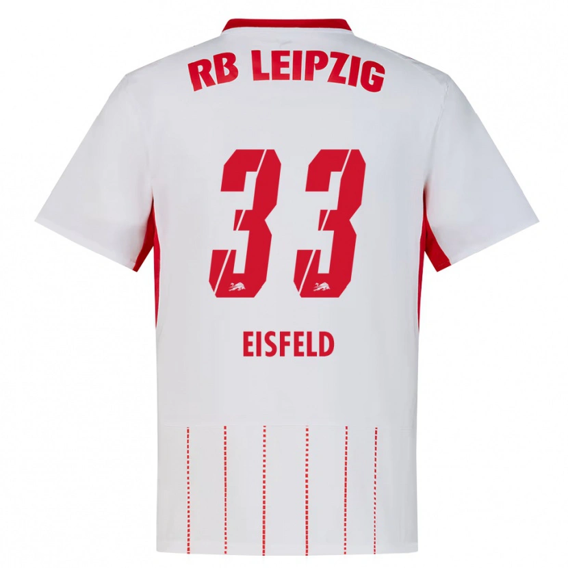 Danxen Kvinnor Tom Eisfeld #33 Röd Vit Gul Hemmatröja Matchtröjor 2026/27 Tröjor T-Tröja