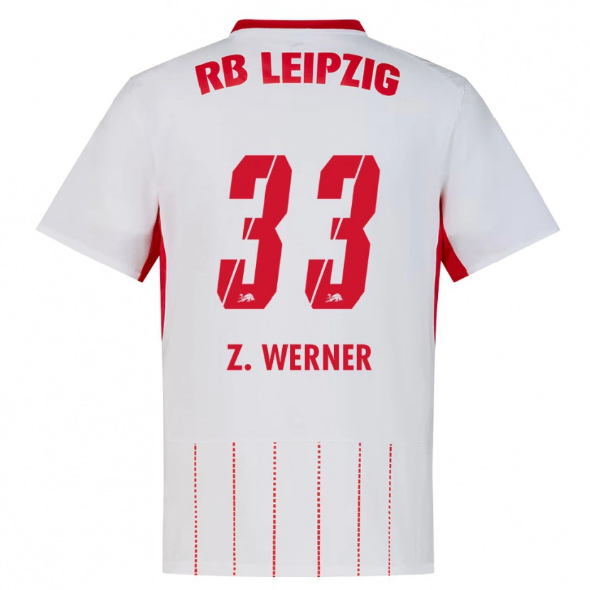 Danxen Kvinnor Zoé Werner #33 Röd Vit Gul Hemmatröja Matchtröjor 2026/27 Tröjor T-Tröja