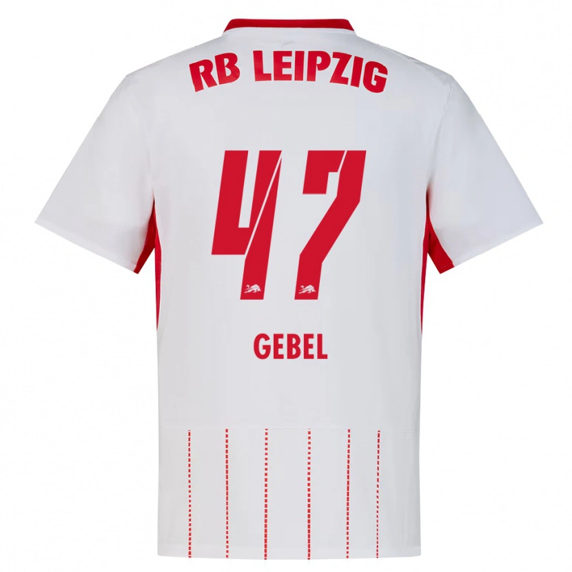 Danxen Kvinnor Viggo Gebel #47 Röd Vit Gul Hemmatröja Matchtröjor 2026/27 Tröjor T-Tröja