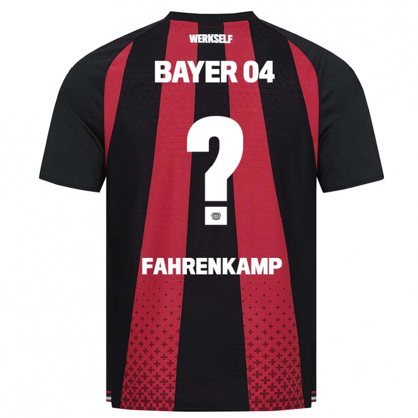 Danxen Kvinnor Mike Fahrenkamp #0 Svart Vit Röd Hemmatröja Matchtröjor 2026/27 Tröjor T-Tröja