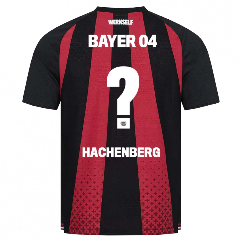 Danxen Kvinnor Merlin Hachenberg #0 Svart Vit Röd Hemmatröja Matchtröjor 2026/27 Tröjor T-Tröja
