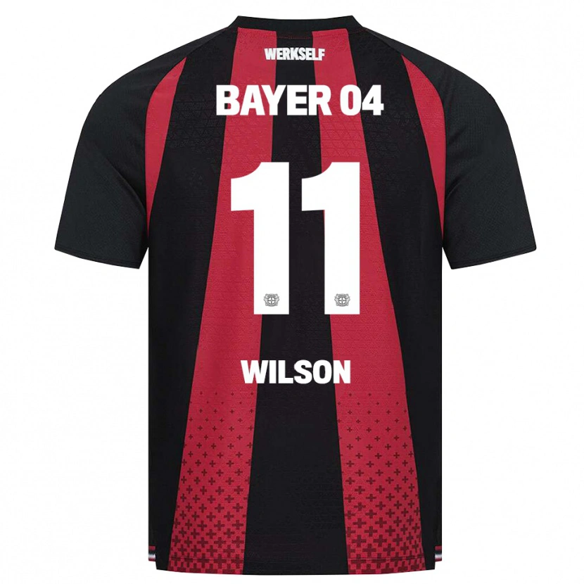 Danxen Kvinnor Clinton Wilson #11 Svart Vit Röd Hemmatröja Matchtröjor 2026/27 Tröjor T-Tröja