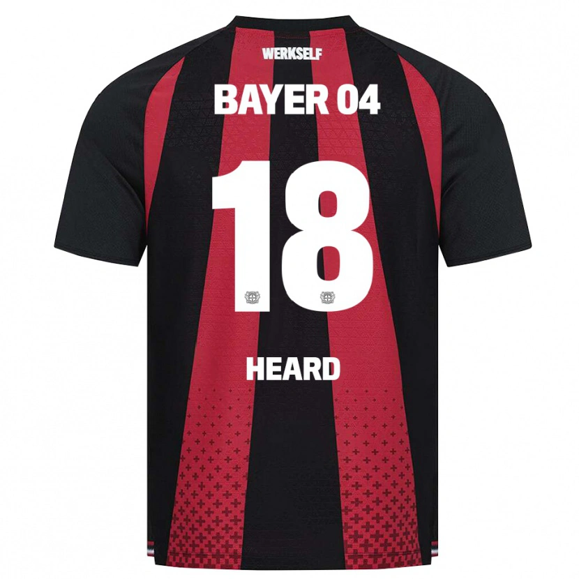 Danxen Kvinnor Aaron Heard #18 Svart Vit Röd Hemmatröja Matchtröjor 2026/27 Tröjor T-Tröja