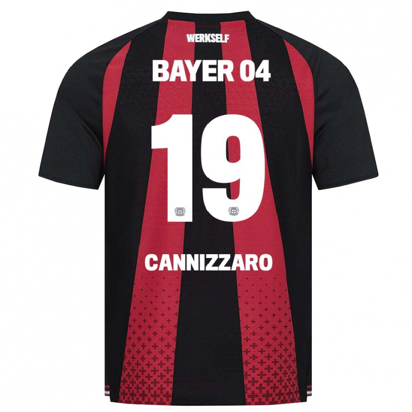 Danxen Kvinnor Simone Cannizzaro #19 Svart Vit Röd Hemmatröja Matchtröjor 2026/27 Tröjor T-Tröja