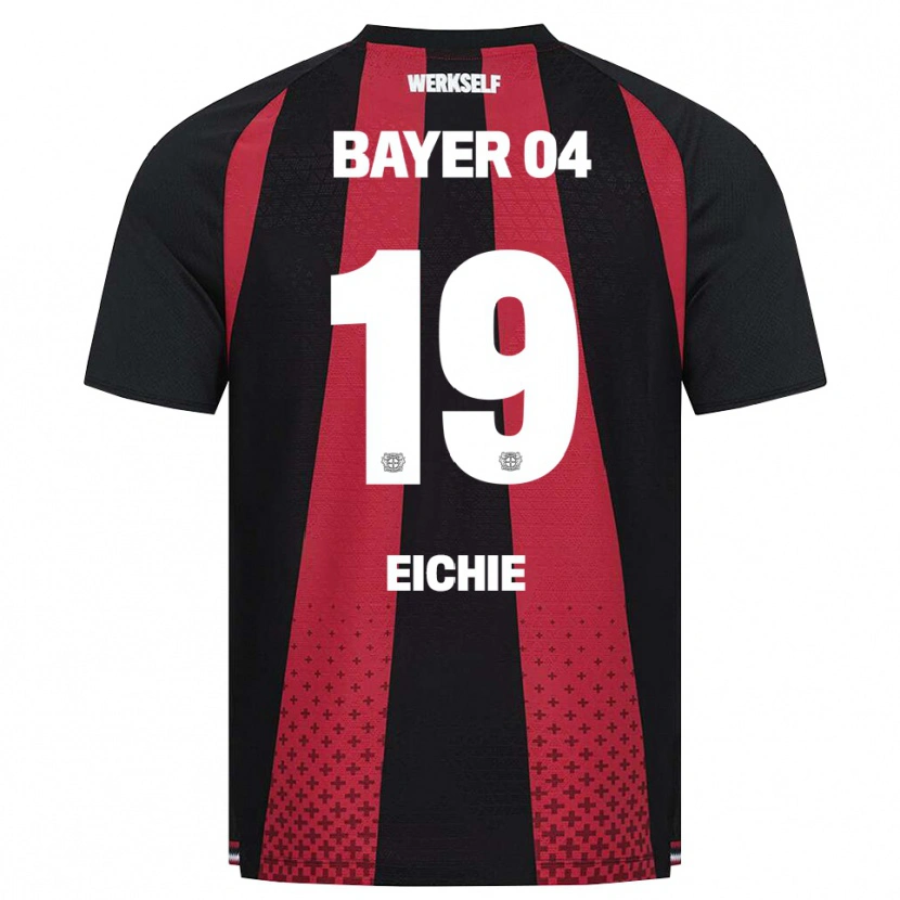 Danxen Kvinnor Isaiah Eichie #19 Svart Vit Röd Hemmatröja Matchtröjor 2026/27 Tröjor T-Tröja