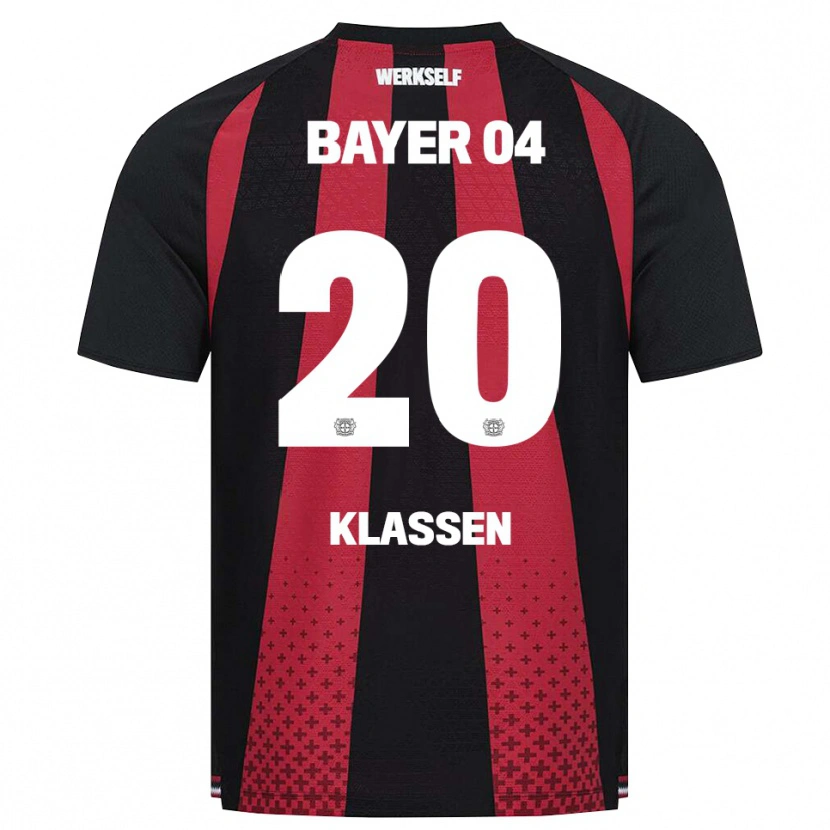 Danxen Kvinnor Ole Klaßen #20 Svart Vit Röd Hemmatröja Matchtröjor 2026/27 Tröjor T-Tröja