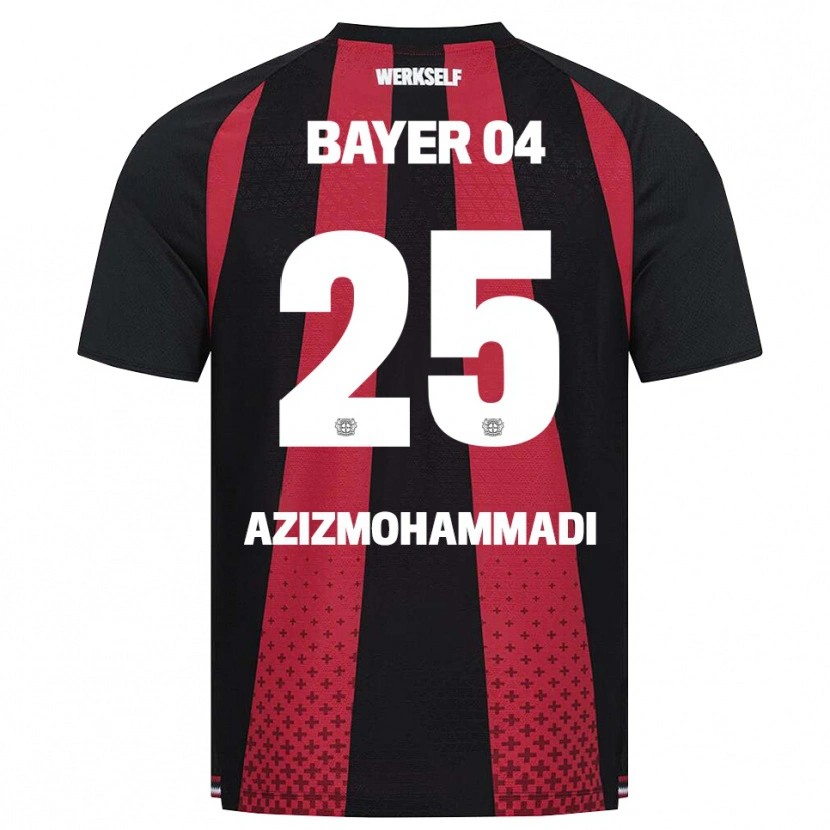 Danxen Kvinnor Mick Aziz Mohammadi #25 Svart Vit Röd Hemmatröja Matchtröjor 2026/27 Tröjor T-Tröja