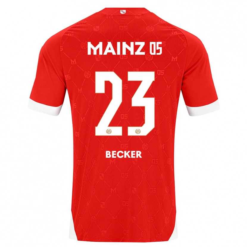 Danxen Kvinnor Sheraldo Becker #23 Röd Vit Hemmatröja Matchtröjor 2026/27 Tröjor T-Tröja