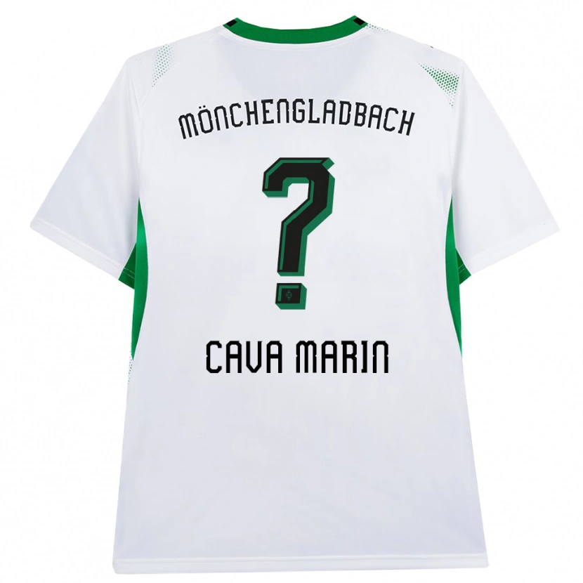 Danxen Kvinnor Sofia Cava Marin #0 Vit Svart Grön Hemmatröja Matchtröjor 2026/27 Tröjor T-Tröja