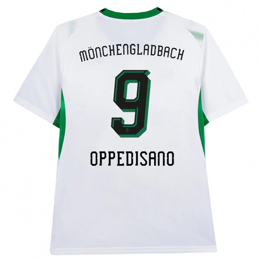 Danxen Kvinnor Valentina Oppedisano #9 Vit Svart Grön Hemmatröja Matchtröjor 2026/27 Tröjor T-Tröja