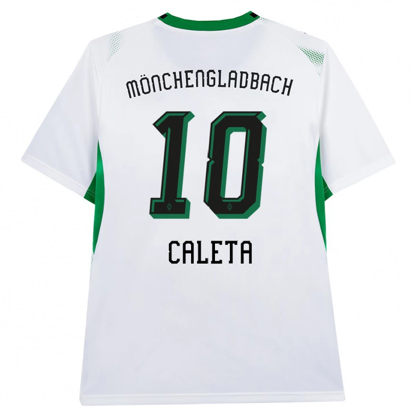 Danxen Kvinnor Ivan Caleta #10 Vit Svart Grön Hemmatröja Matchtröjor 2026/27 Tröjor T-Tröja