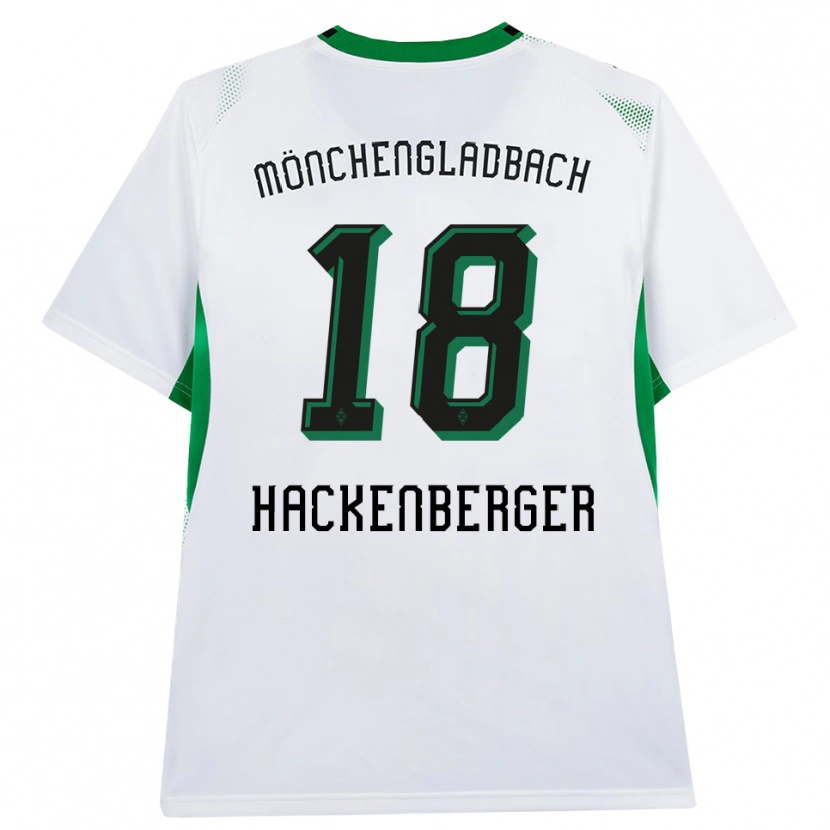 Danxen Kvinnor Jessica Hackenberger #18 Vit Svart Grön Hemmatröja Matchtröjor 2026/27 Tröjor T-Tröja