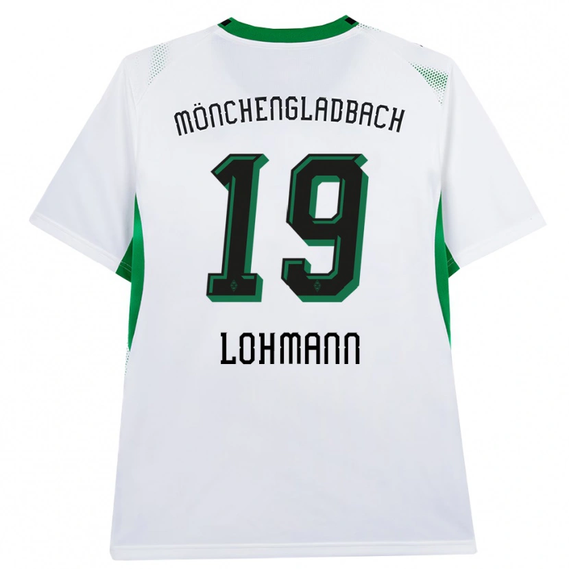 Danxen Kvinnor Mona Lohmann #19 Vit Svart Grön Hemmatröja Matchtröjor 2026/27 Tröjor T-Tröja