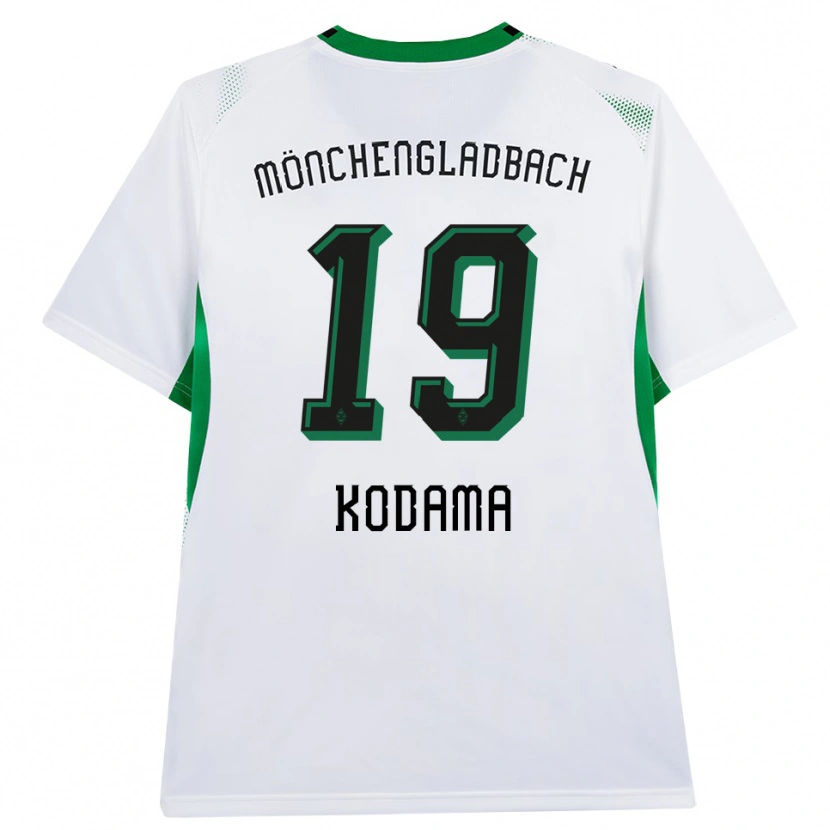 Danxen Kvinnor Keiko Kodama #19 Vit Svart Grön Hemmatröja Matchtröjor 2026/27 Tröjor T-Tröja
