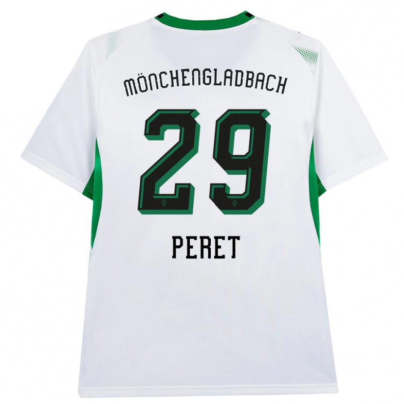 Danxen Kvinnor Jakub Peret #29 Vit Svart Grön Hemmatröja Matchtröjor 2026/27 Tröjor T-Tröja