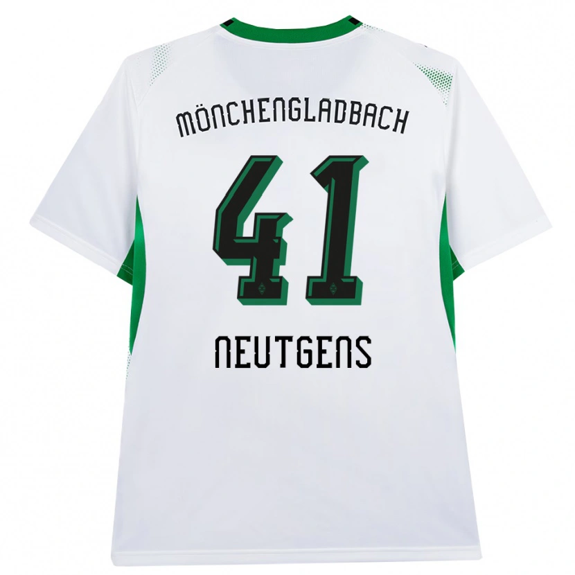 Danxen Kvinnor Maximilian Neutgens #41 Vit Svart Grön Hemmatröja Matchtröjor 2026/27 Tröjor T-Tröja