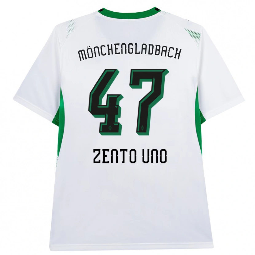 Danxen Kvinnor Zento Uno #47 Vit Svart Grön Hemmatröja Matchtröjor 2026/27 Tröjor T-Tröja
