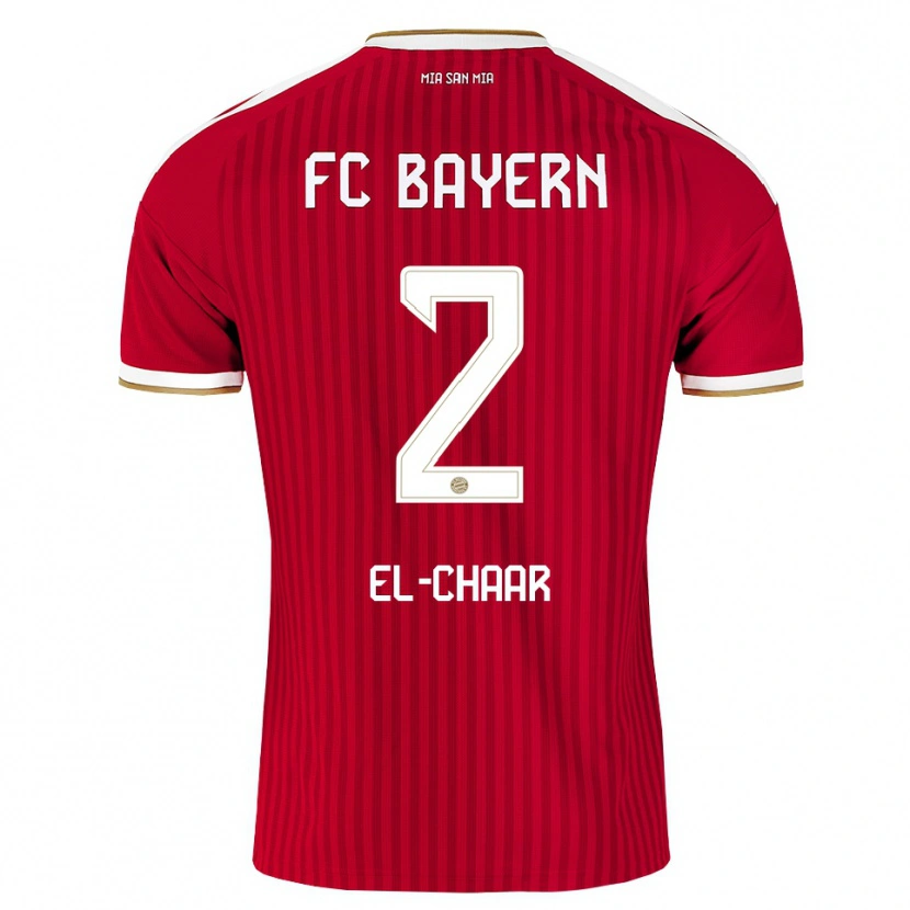 Danxen Kvinnor Adam El-Chaar #2 Röd Vit Blå Hemmatröja Matchtröjor 2026/27 Tröjor T-Tröja