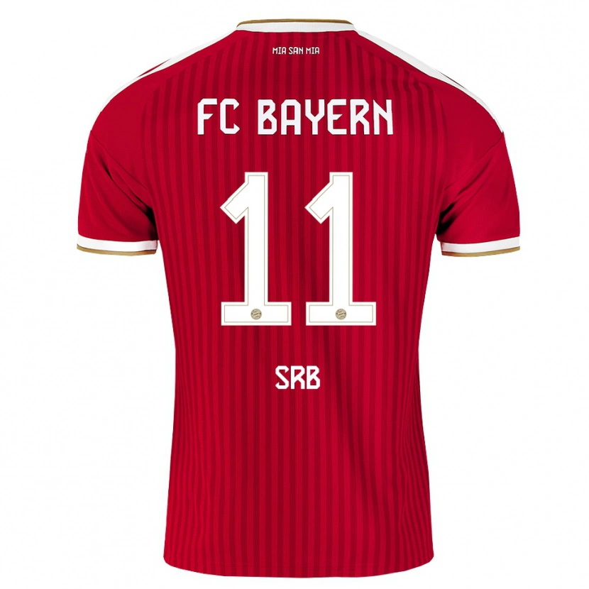 Danxen Kvinnor Matous Srb #11 Röd Vit Blå Hemmatröja Matchtröjor 2026/27 Tröjor T-Tröja