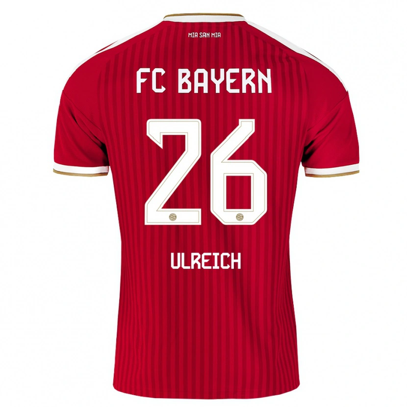 Danxen Kvinnor Sven Ulreich #26 Röd Vit Blå Hemmatröja Matchtröjor 2026/27 Tröjor T-Tröja