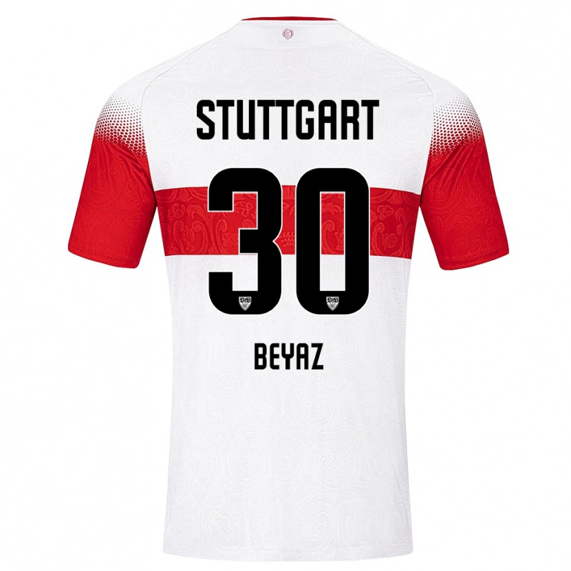 Danxen Kvinnor Ömer Beyaz #30 Vit Röd Gul Hemmatröja Matchtröjor 2026/27 Tröjor T-Tröja