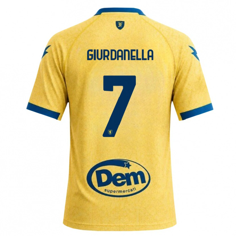 Danxen Kvinnor Lorenzo Giurdanella #7 Khakisvart Blå Hemmatröja Matchtröjor 2026/27 Tröjor T-Tröja