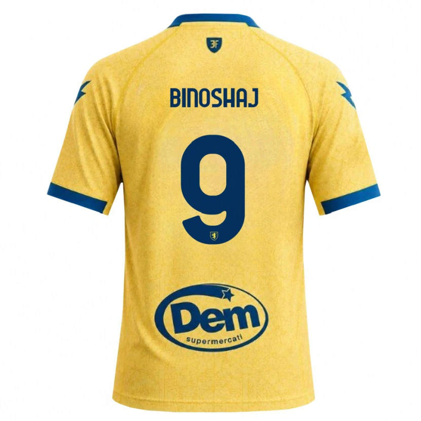 Danxen Kvinnor Samuele Binoshaj #9 Khakisvart Blå Hemmatröja Matchtröjor 2026/27 Tröjor T-Tröja