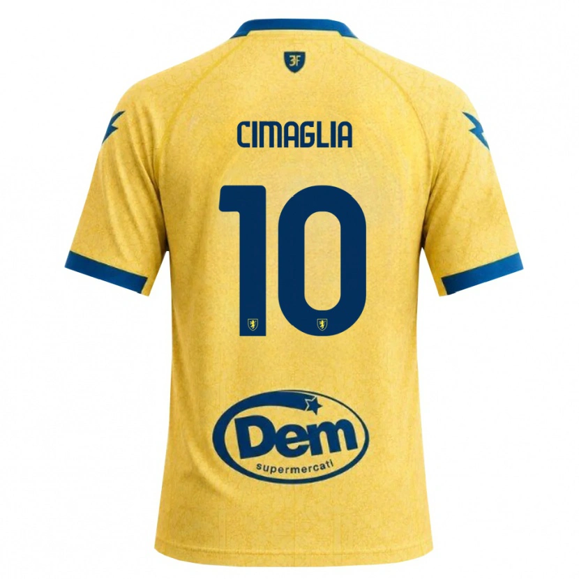 Danxen Kvinnor Marco Cimaglia #10 Khakisvart Blå Hemmatröja Matchtröjor 2026/27 Tröjor T-Tröja