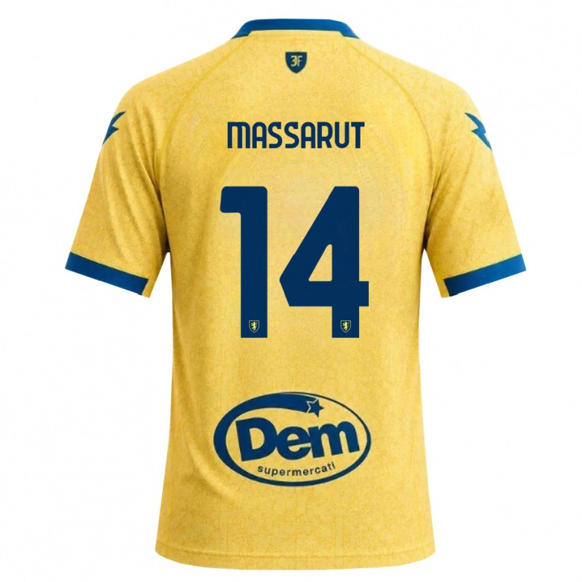 Danxen Kvinnor Daniele Massarut #14 Khakisvart Blå Hemmatröja Matchtröjor 2026/27 Tröjor T-Tröja