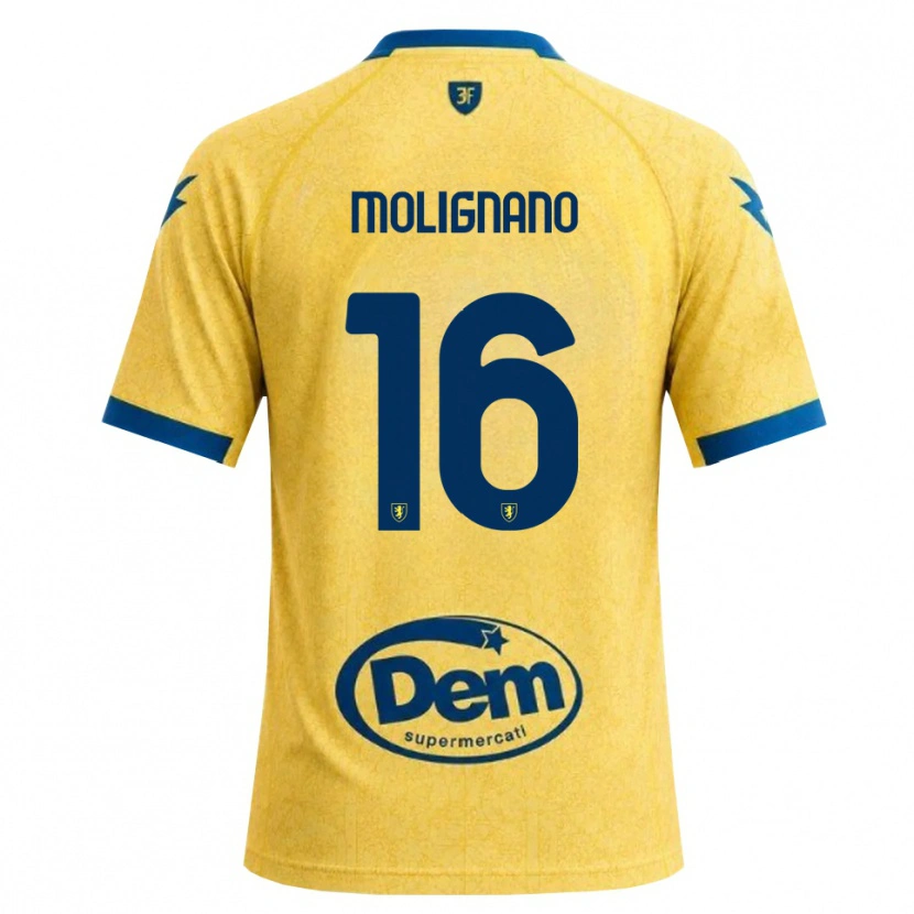 Danxen Kvinnor Gaetano Molignano #16 Khakisvart Blå Hemmatröja Matchtröjor 2026/27 Tröjor T-Tröja