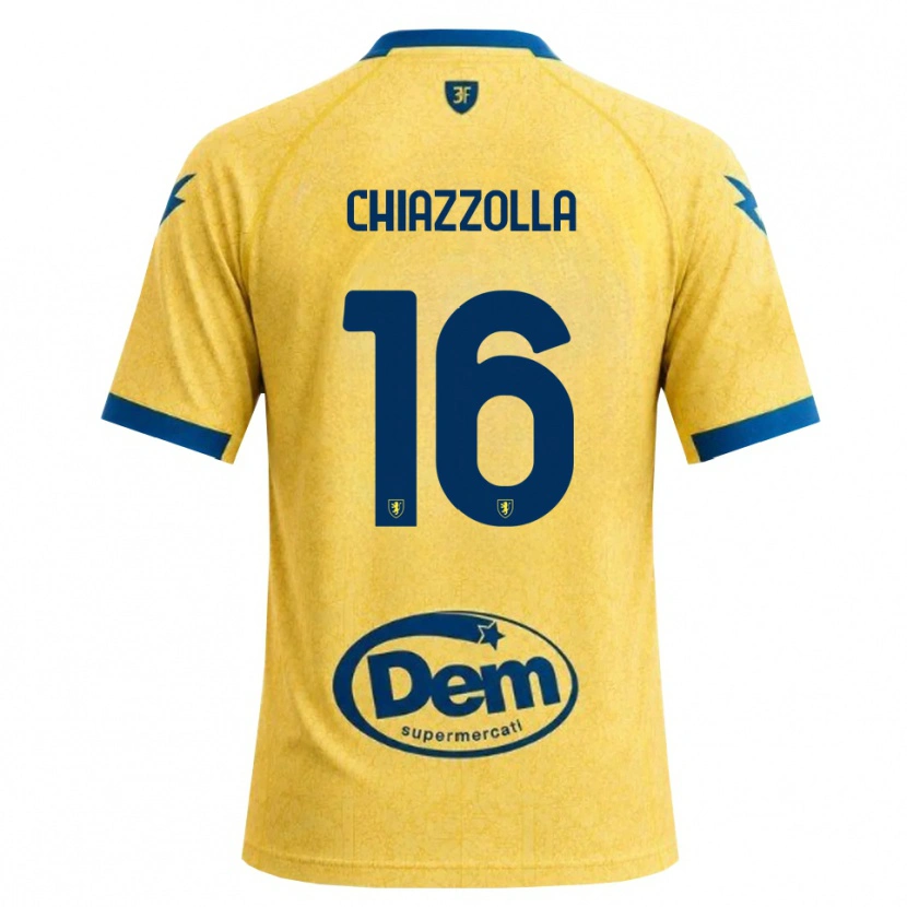 Danxen Kvinnor Marco Chiazzolla #16 Khakisvart Blå Hemmatröja Matchtröjor 2026/27 Tröjor T-Tröja