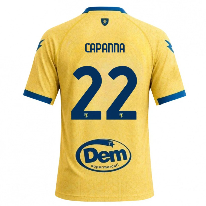 Danxen Kvinnor Tommaso Capanna #22 Khakisvart Blå Hemmatröja Matchtröjor 2026/27 Tröjor T-Tröja