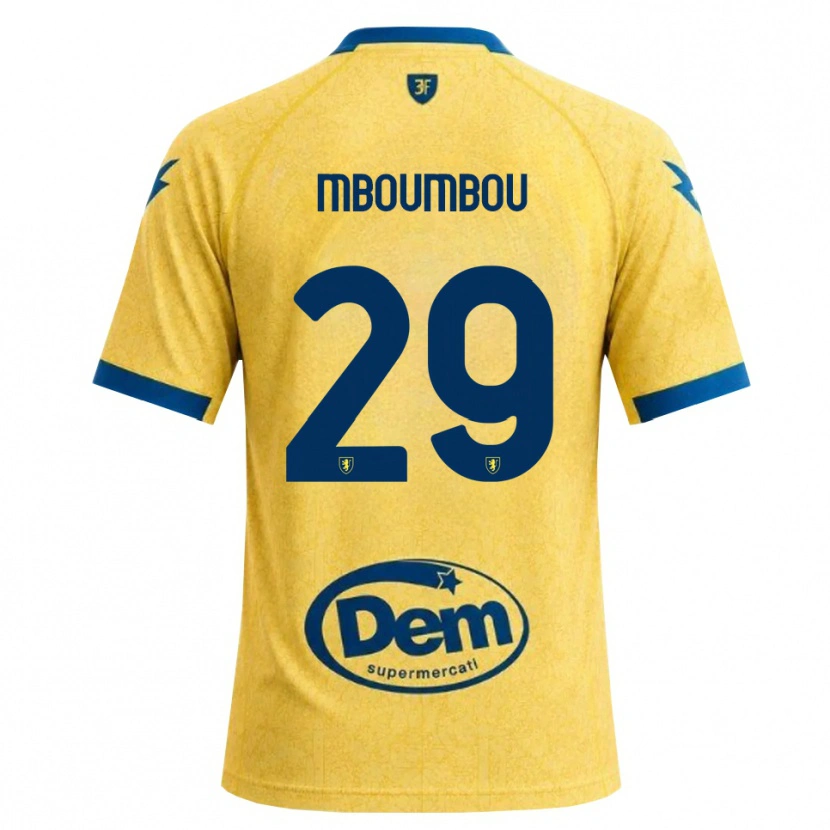 Danxen Kvinnor Arnaud Mboumbou #29 Khakisvart Blå Hemmatröja Matchtröjor 2026/27 Tröjor T-Tröja