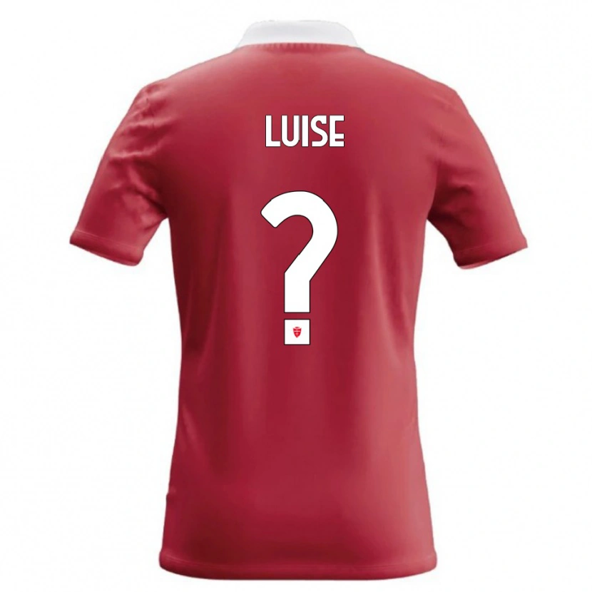 Danxen Kvinnor Marco Luise #0 Röd Vit Hemmatröja Matchtröjor 2026/27 Tröjor T-Tröja
