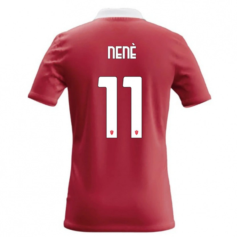 Danxen Kvinnor Stephen Nenè #11 Röd Vit Hemmatröja Matchtröjor 2026/27 Tröjor T-Tröja
