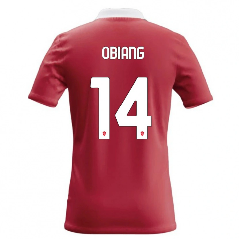Danxen Kvinnor Pedro Obiang #14 Röd Vit Hemmatröja Matchtröjor 2026/27 Tröjor T-Tröja