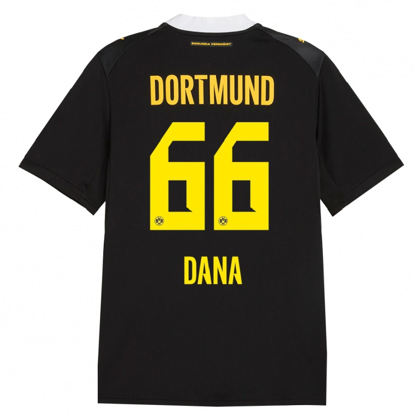 Danxen Kvinnor Bleckmann Dana #66 Svart Röd Gul Bortatröja Matchtröjor 2026/27 Tröjor T-Tröja