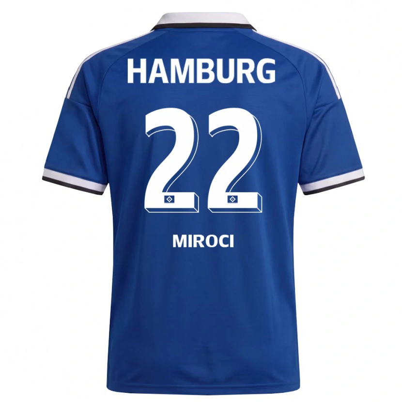 Danxen Kvinnor Dionart Miroci #22 Vit Blå Bortatröja Matchtröjor 2026/27 Tröjor T-Tröja