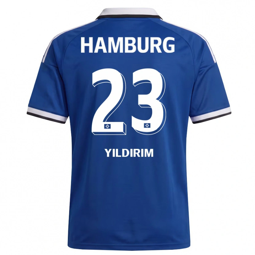 Danxen Kvinnor Mehmet Yıldırım #23 Vit Blå Bortatröja Matchtröjor 2026/27 Tröjor T-Tröja