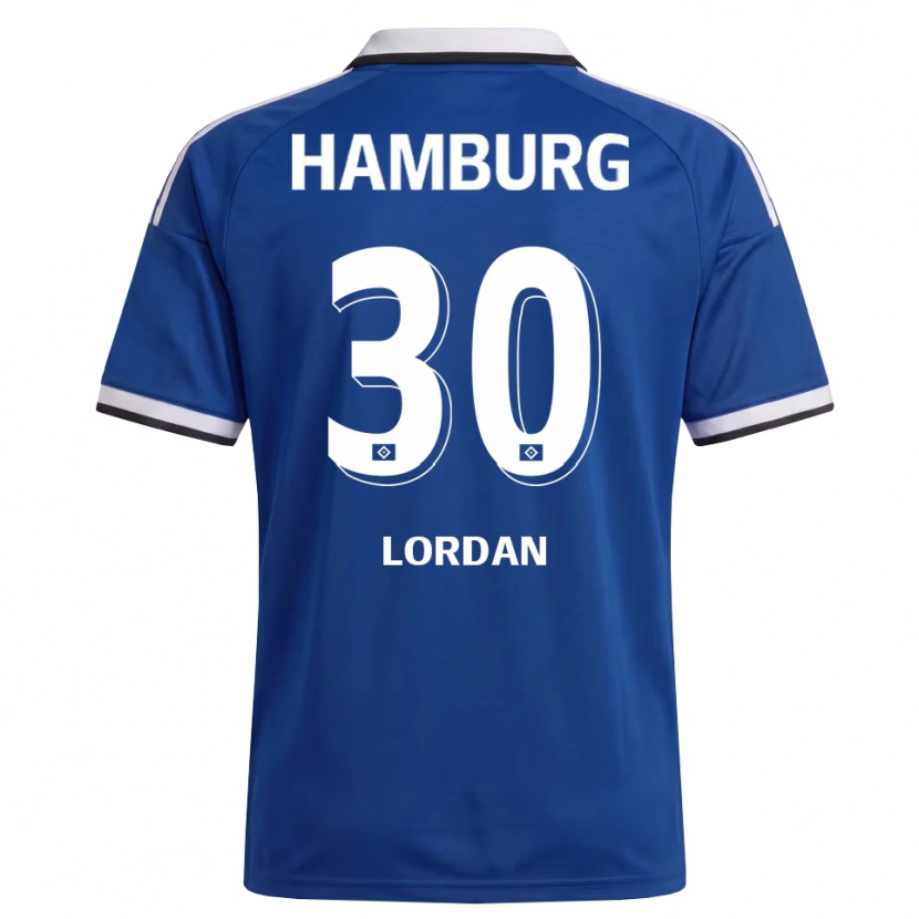 Danxen Kvinnor Dylan Lordan #30 Vit Blå Bortatröja Matchtröjor 2026/27 Tröjor T-Tröja