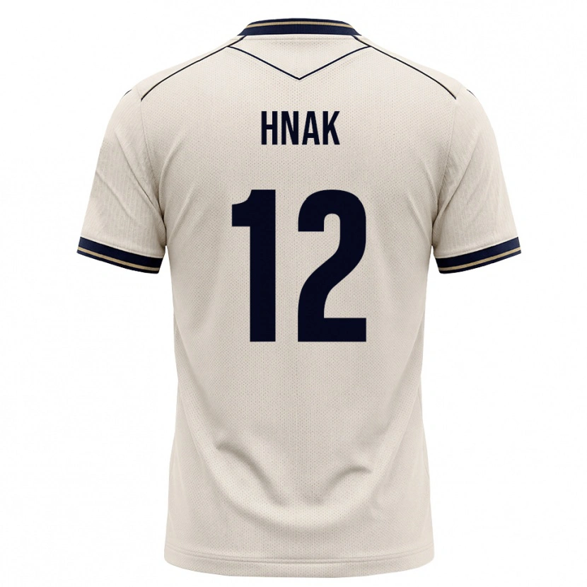 Danxen Kvinnor Anwar Hnak #12 Off-White Bläckblå Bortatröja Matchtröjor 2026/27 Tröjor T-Tröja