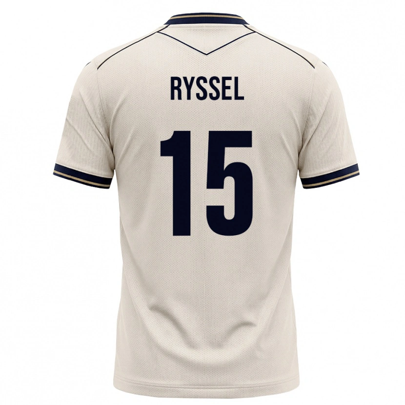 Danxen Kvinnor Noah Ryssel #15 Off-White Bläckblå Bortatröja Matchtröjor 2026/27 Tröjor T-Tröja
