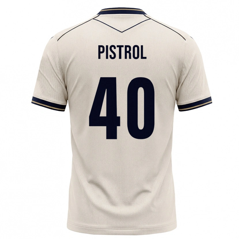 Danxen Kvinnor Santino Pistrol #40 Off-White Bläckblå Bortatröja Matchtröjor 2026/27 Tröjor T-Tröja