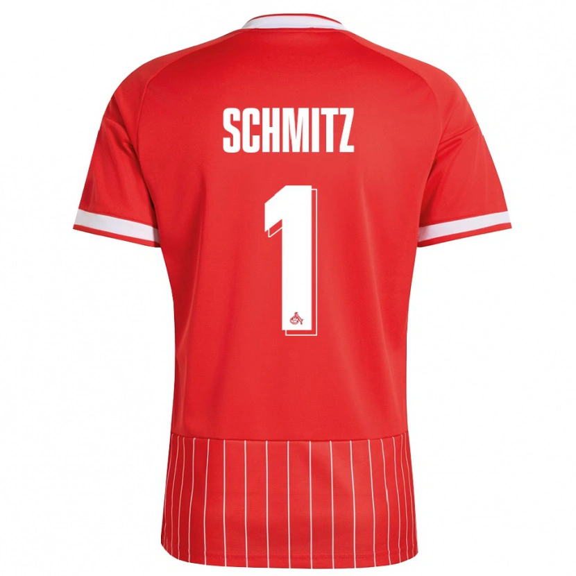 Danxen Kvinnor Lisa Schmitz #1 Röd Vit Grön Bortatröja Matchtröjor 2026/27 Tröjor T-Tröja