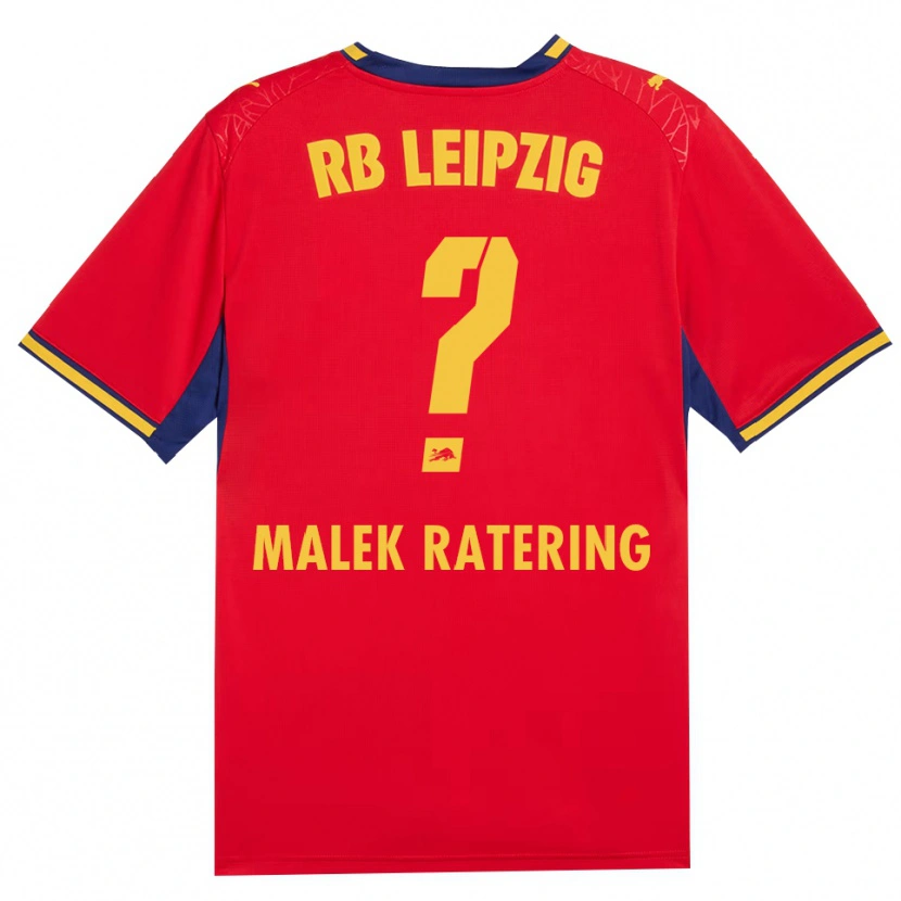 Danxen Kvinnor Jaro-Malek Ratering #0 Röd Gul Kunglig Blå Bortatröja Matchtröjor 2026/27 Tröjor T-Tröja